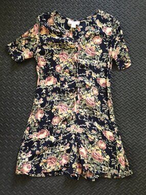 SOPHISTICATES BY JONATHON MARTIN FLORAL DRESS SIZE M COTTAGECORE GRUNGE